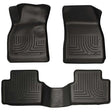 Husky Liners 98191 Husky Liners 13 Chevy Malibu WeatherBeater Black Front & 2nd Seat Floor Liners