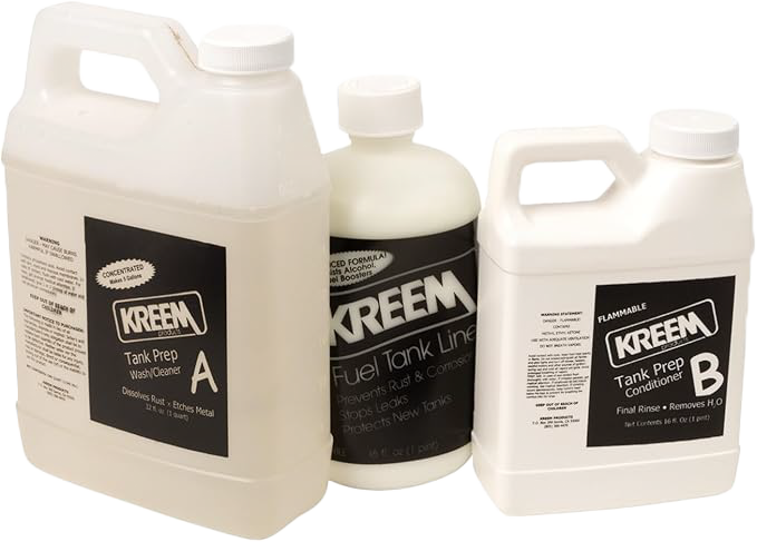 Kreem Large Tank Prep Chemicals 1215 - Large Fuel Liner Combo
