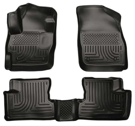 Husky Liners 98631 Husky Liners 10-12 Mazda 3 WeatherBeater Combo Black Floor Liners