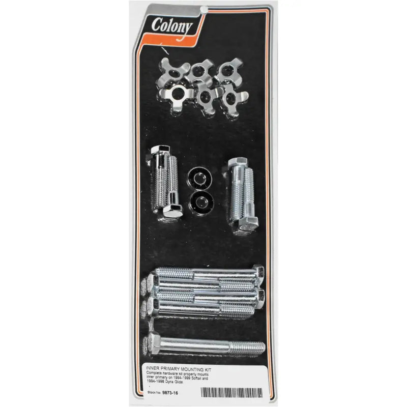 9873-16 Colony Machine Inner Primary Mount Kit Softail 94-99 Dyna 94-98 - RV and Auto Parts