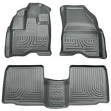 Husky Liners 98731 Husky Liners 09-13 Lincoln MKS WeatherBeater Combo Black Floor Liners