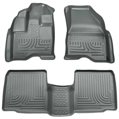 Husky Liners 98731 Husky Liners 09-13 Lincoln MKS WeatherBeater Combo Black Floor Liners