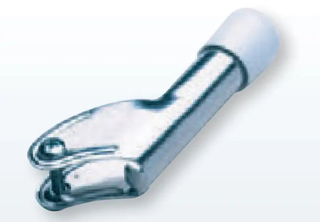 Garelick Standoffs metal doorstop with rubber tip for reliable support on boat structures