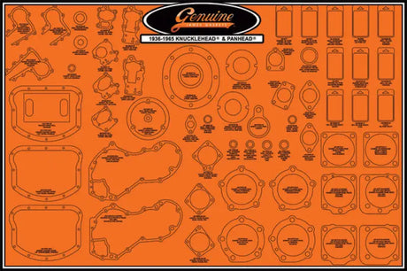 99000-KNPN-STK-2 James Gaskets Large Gasket Stocking Kit 99000-Knpn-Stk-2 - Gaskets/Seals