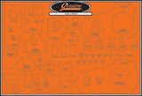 99000-TRANS James Gaskets Gasket Display Board Trans Big Twin 99000-Trans - Gaskets/Seals