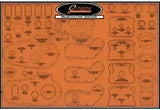 99000-XRSP James Gaskets Gasket Display Board Evo Sportster 99000-Xrsp - Gaskets/Seals