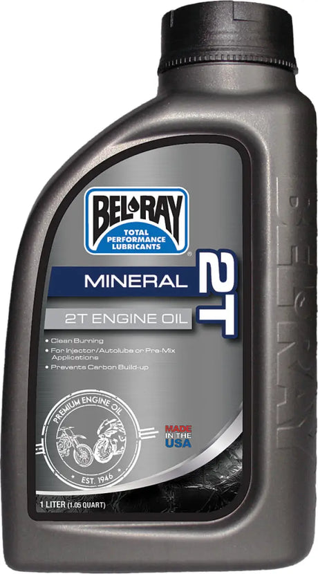 99010-B1LW Bel-Ray 2T Mineral Engine Oil 1L 