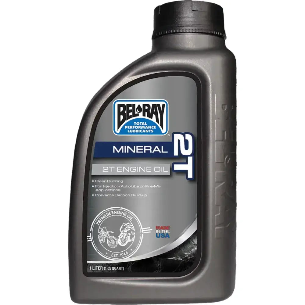99010-B1LW Bel-Ray 2T Mineral Engine Oil 1L 
