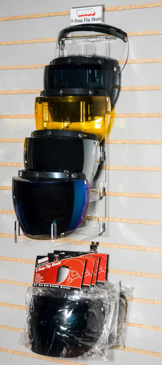 9902-236 Echo 3 Snap Flip Shield 36 Pcs With Display - RV and Auto Parts