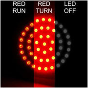 Letric Lighting LLC-B7SRR Letric Lighting Bullet Style Swtchbcks Red/Red