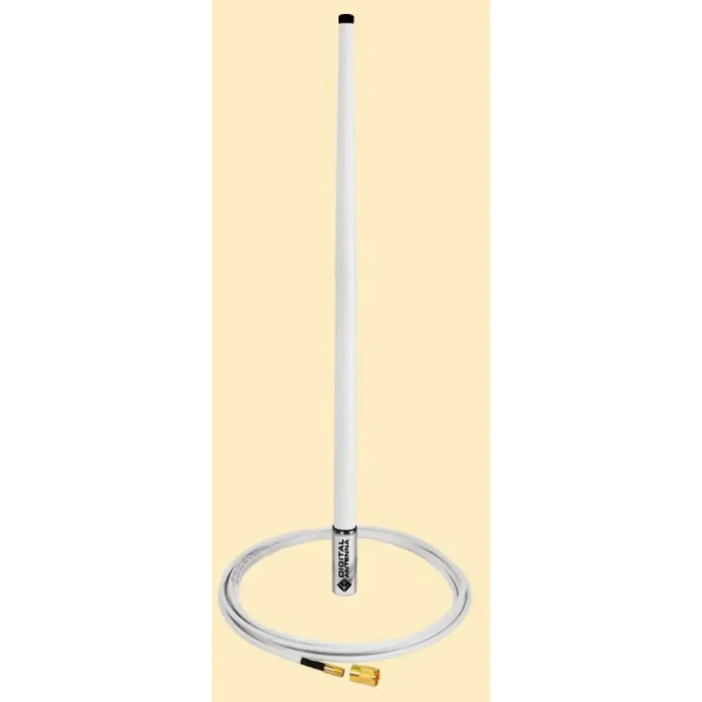 992-MW-S Digital Antn Vhf Antenna 8’ 6Db White Wide Band - Radio