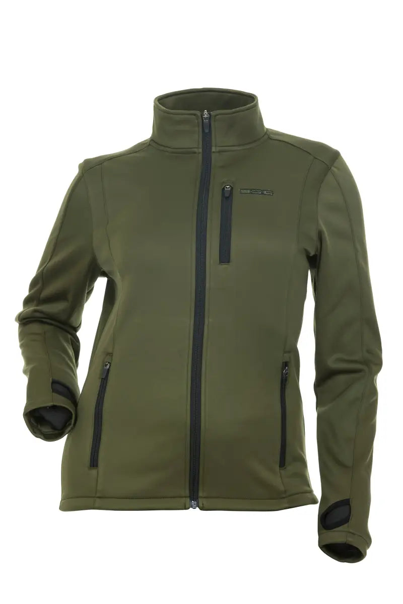 99417 Performance Fleece Zip Up Olive Sm