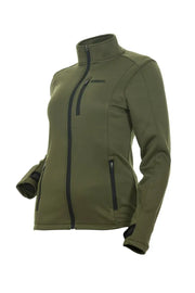 99417 Performance Fleece Zip Up Olive Sm