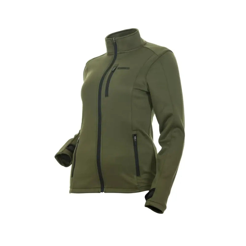 99417 Performance Fleece Zip Up Olive Sm