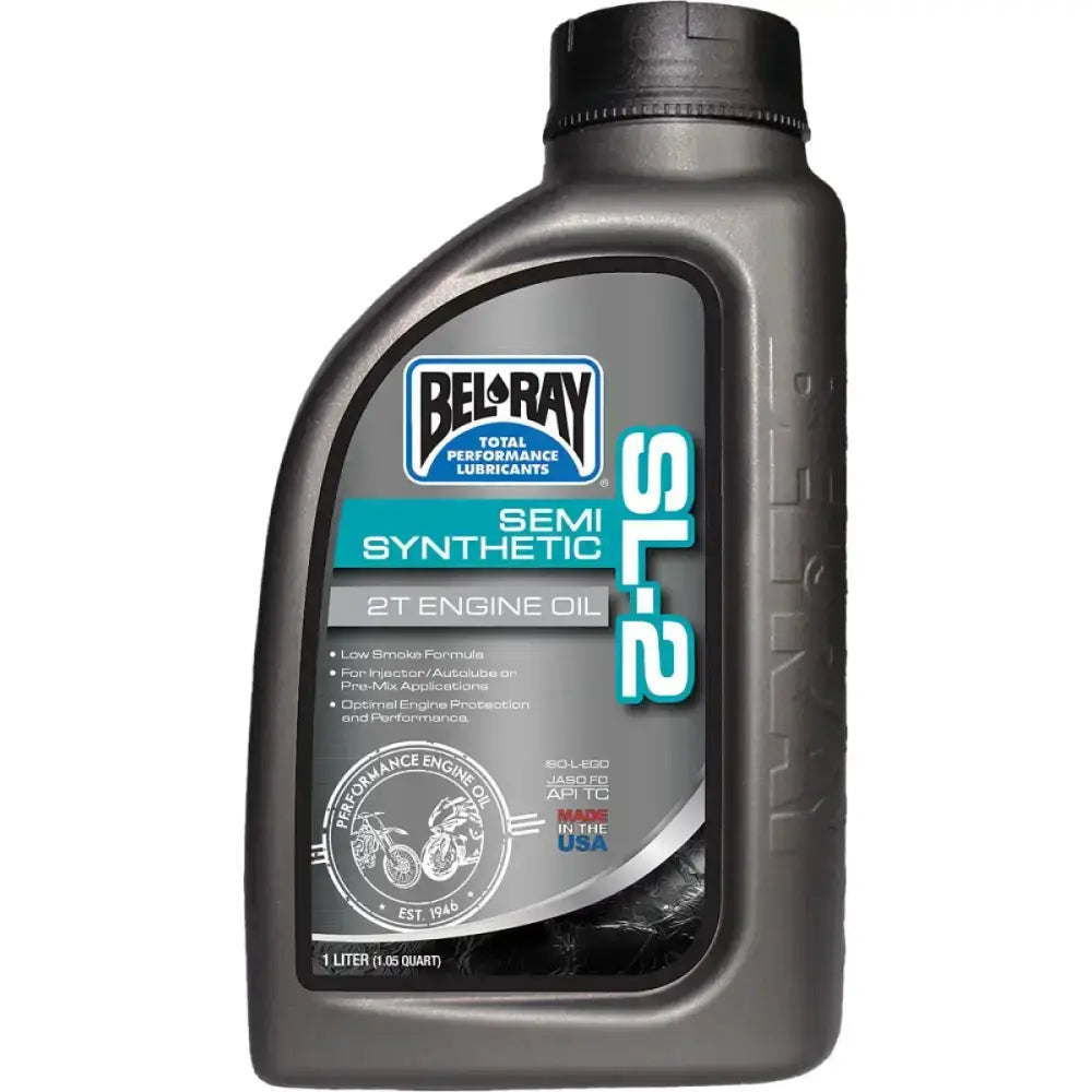 99460-B1LW Bel-Ray Sl-2 Semi-Synthetic 2T Engine Oil 1L 