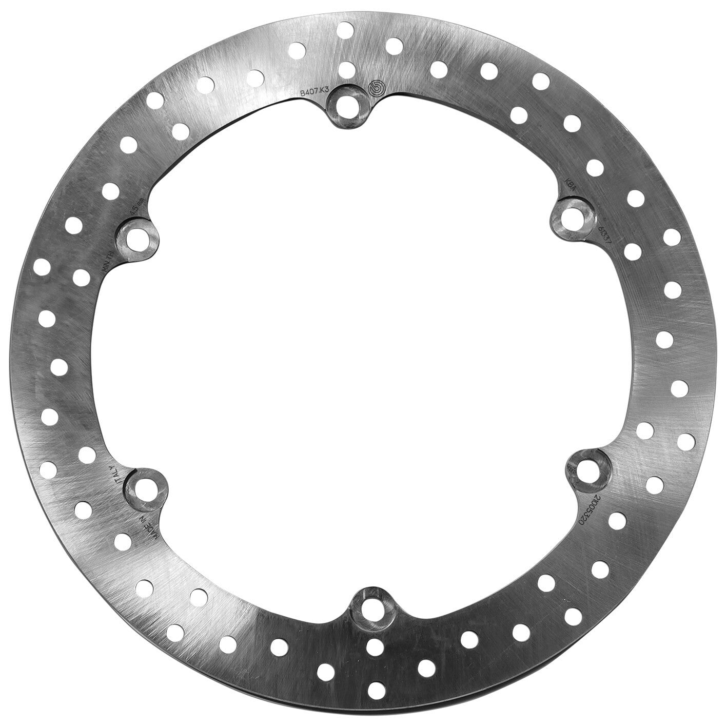 Brembo Front Rotor Fixed Brakes 68B407K3 - Serie Oro