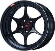 Enkei 545-895-6527BKM Enkei PF06 18x9.5 5x114.3 27mm Offset 75mm Bore Black Machined