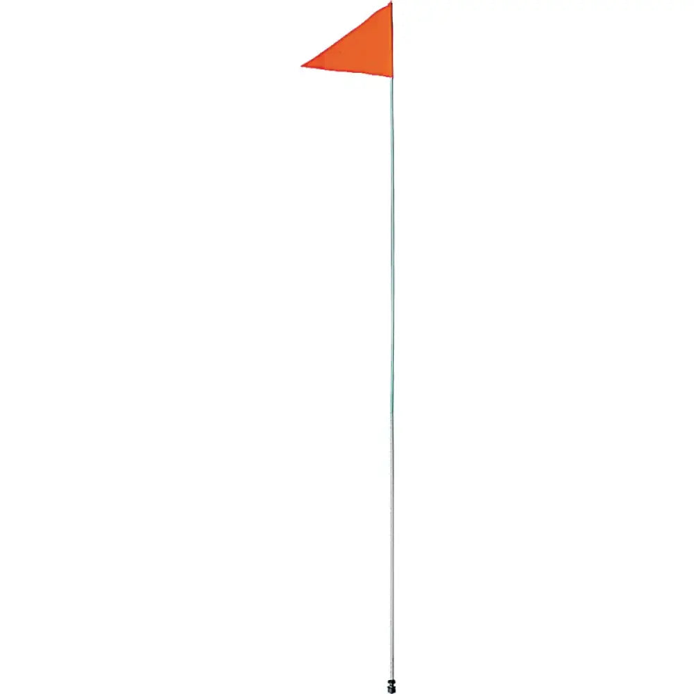 #9A (10 PACK) 1 Piece Standard   Straight Mount Safety Flag 