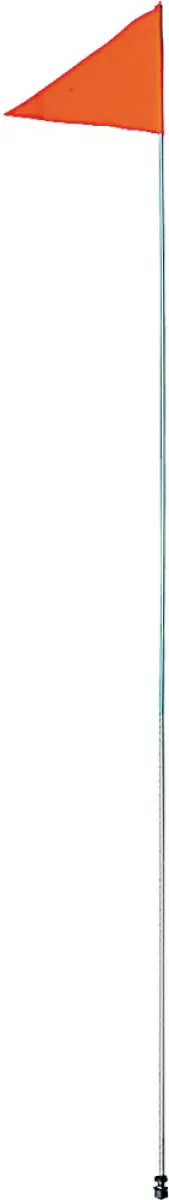 #9A (10 PACK) 1 Piece Standard   Straight Mount Safety Flag 