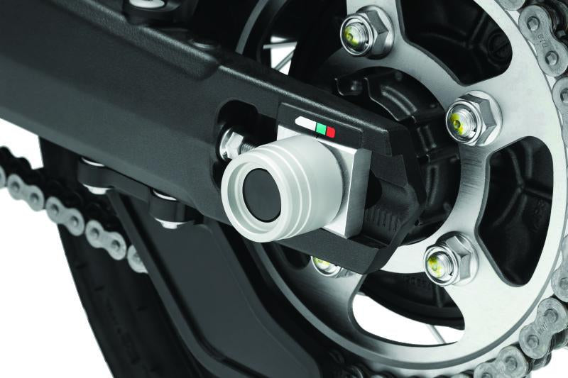 Kuryakyn 3827 Kuryakyn Rear Axle Slide CRF1000L/Adventure Silver - 3827
