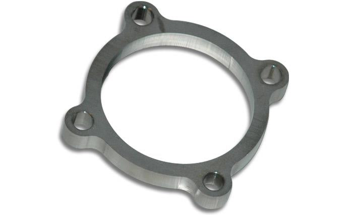 Vibrant 1438 Vibrant GT series / T3 Turbo Discharge Flange (4 Bolt) with 3in Inlet I.D. T304 SS 1/2in Thick