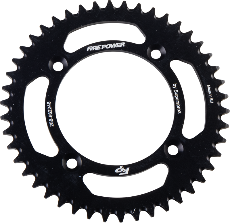 FPA-6622-46-BLK Fire Power Rear Sprocket Aluminum 46T Blk