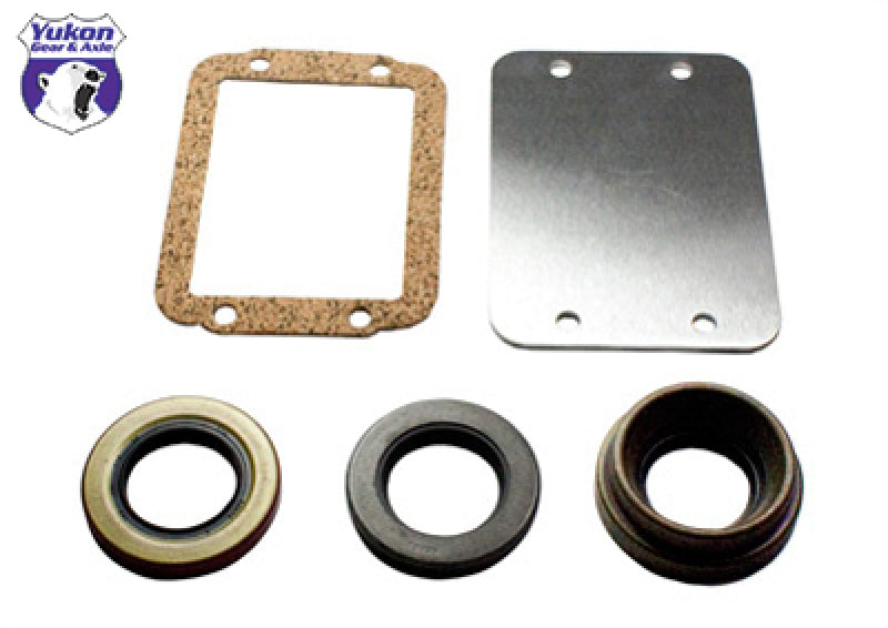 Yukon Gear & Axle YA W39147-KIT Yukon Gear Dana 30 Disconnect Block-Off Kit (Incl. Seals and Plate)