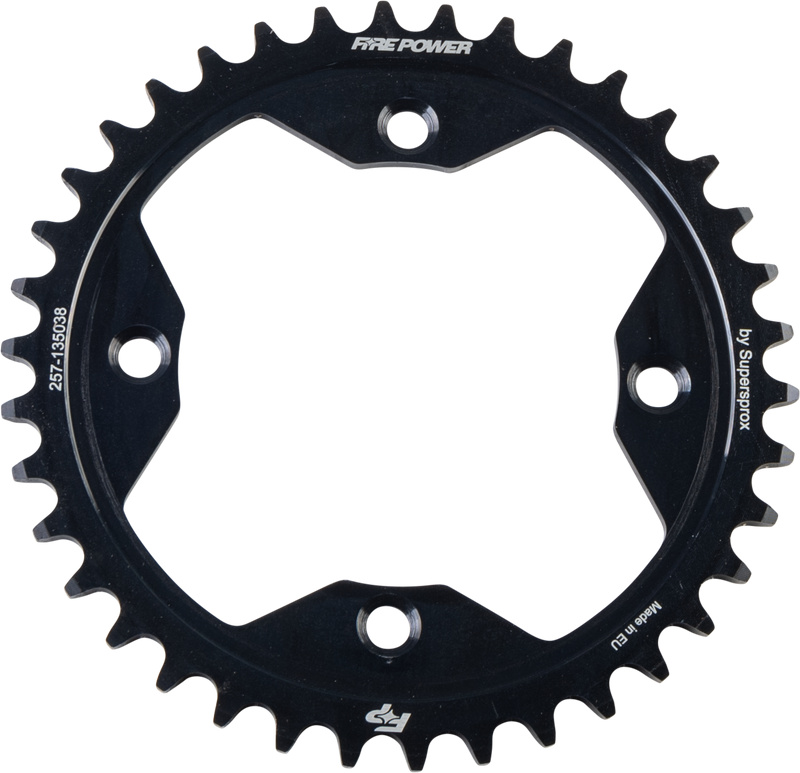 FPS-1350-38-BLK Fire Power Rear Sprocket Steel 38T Blk