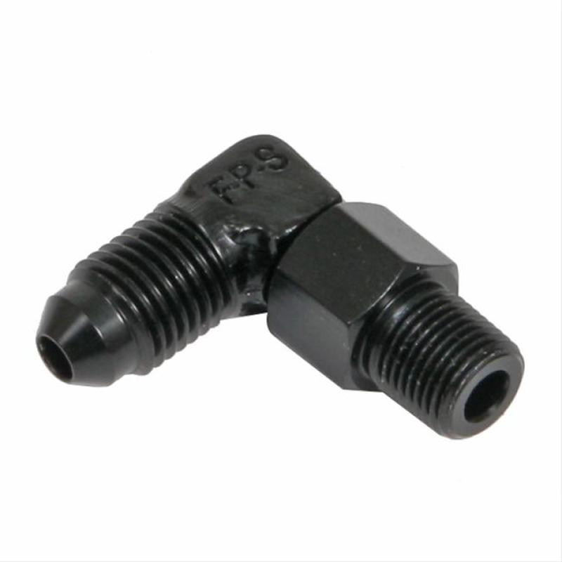 Fragola 499110-BL Fragola -10AN x 1/2 NPT 90 Degree Swivel - Black
