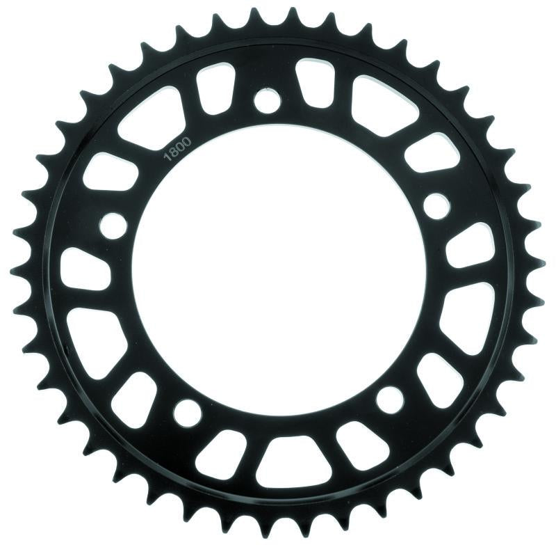 Bike Master 965409 BikeMaster Suzuki Rear Steel Sprocket 530 46T - Black - 965409
