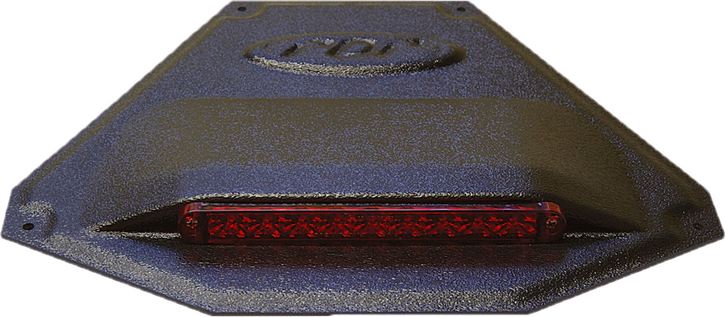 PDP LED Taillight w Illumination LED-Utlbr - Black Red Housing Universal