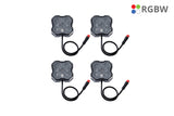 Diode Dynamics Stage Series RGBW LED Rock Light (4-pack) - DD7447