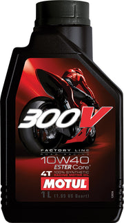 Motul 300V Road 4T Oil Chemicals 104118 - Competition Synthetic 10W40 1L