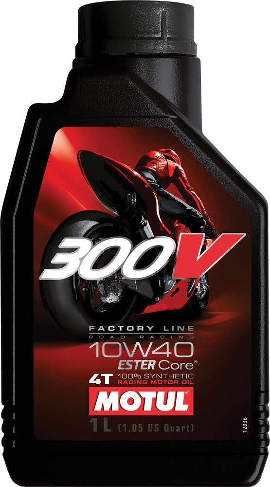 Motul 300V Road 4T Oil Chemicals 104118 - Competition Synthetic 10W40 1L