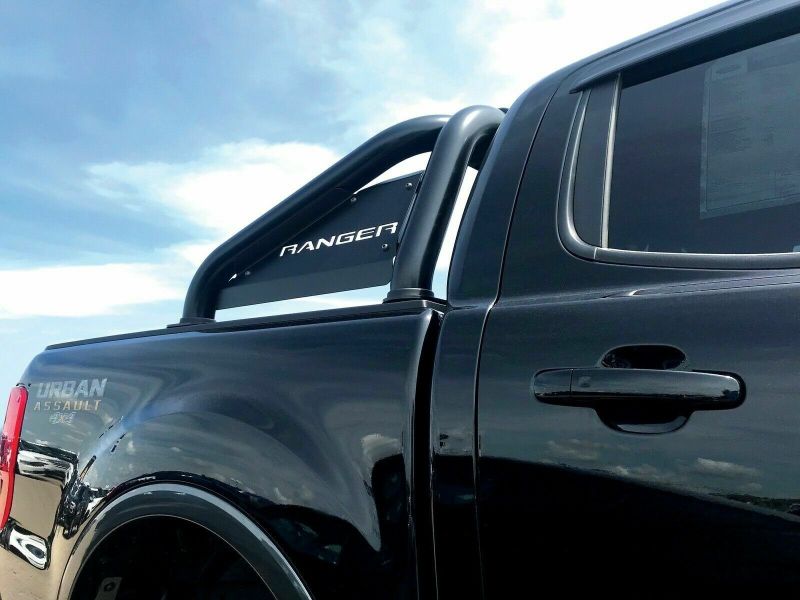 EGR 2019+ Ford Ranger Black Powder Coat S-Series Sports Bar (w/o Side Plates) - SBAR0112