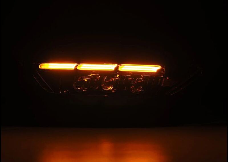 AlphaRex 880261 AlphaRex 15-17 Ford Mustang NOVA LED Proj Headlights Alpha Black w/Activ Light/Seq Signal/Switch DRL - 880261