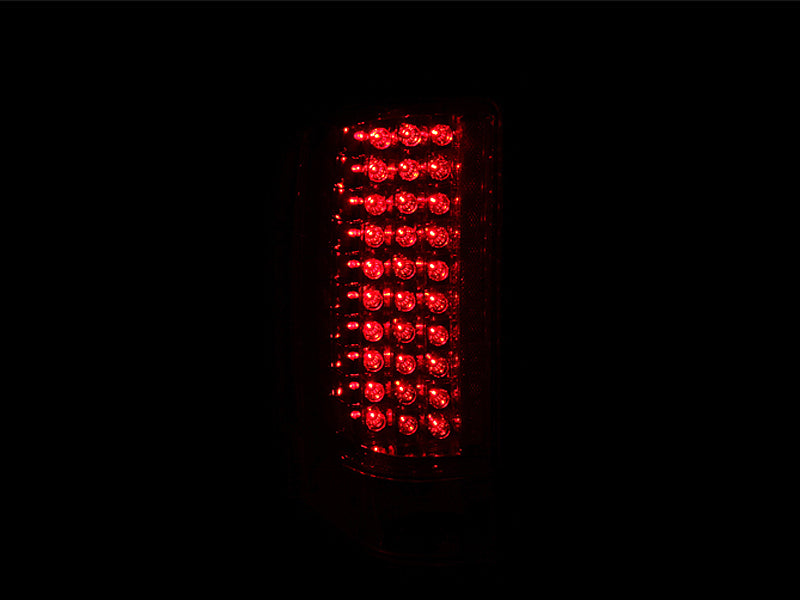 ANZO 311047 ANZO 2007-2013 Chevrolet Silverado 1500 LED Taillights Red/Clear