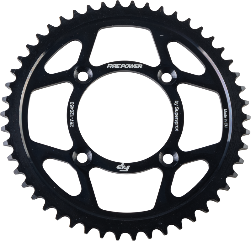 FPS-1204-50-BLK Fire Power Rear Sprocket Steel 50T Blk