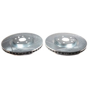PowerStop JBR1789XPR Power Stop 19-21 Subaru Ascent Front Evolution Drilled & Slotted Rotors - Pair