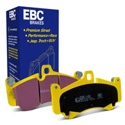 EBC DP41516R DP41516R EBC 01-03 Porsche 911 (996) (Cast Iron Rotor only) 3.6 Twin Turbo GT2 Yellowstuff Front Brake Pads