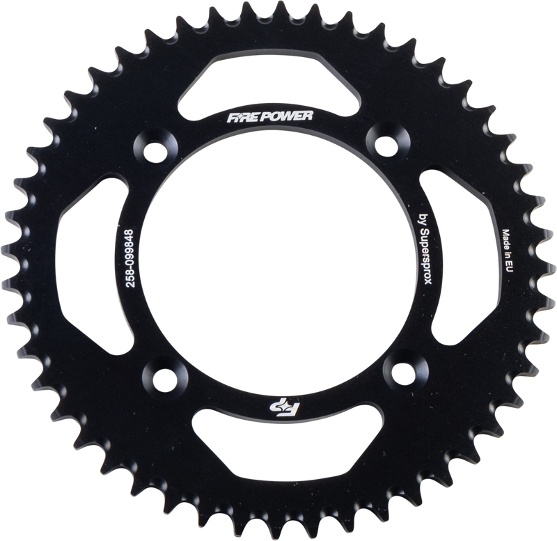 FPA-998-48-BLK Fire Power Rear Sprocket Aluminum 48T Blk