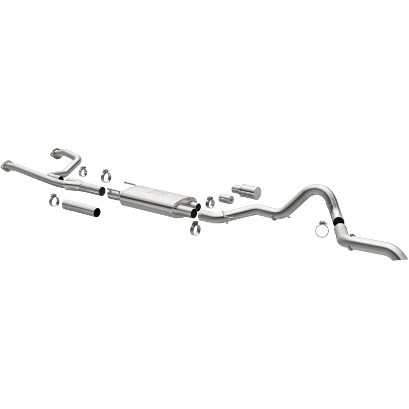 Magnaflow 19604 Magnaflow 22+ Toyota Tundra Overland Series 3in Single Straight Passenger Side Rear Cat-Back Exhaust