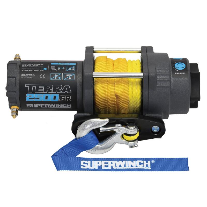 SUPERWINCH 1125270 2500 LBS. 12V DC 3/16 IN. X 40 FT