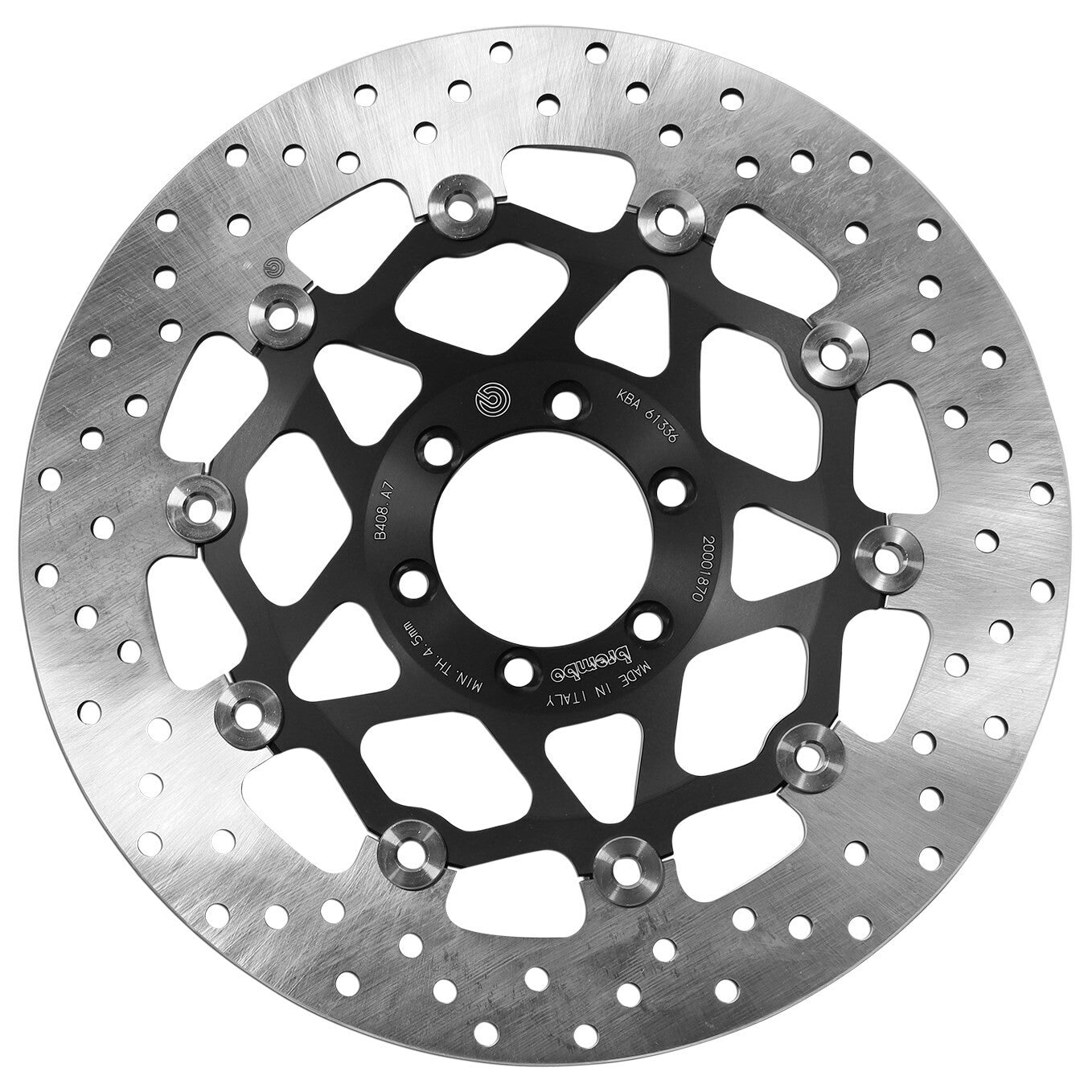 Brembo Front Rotor Floating Brakes 78B408A7 - Serie Oro