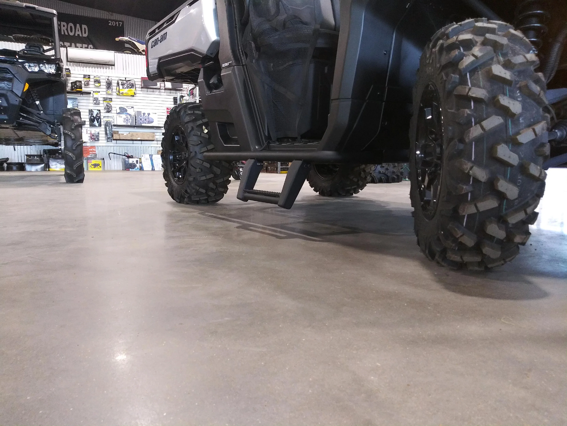 Rival Powersports USA Rock Sliders Guards/Braces 2444.7296.1 - Tube Slider Removable Step
