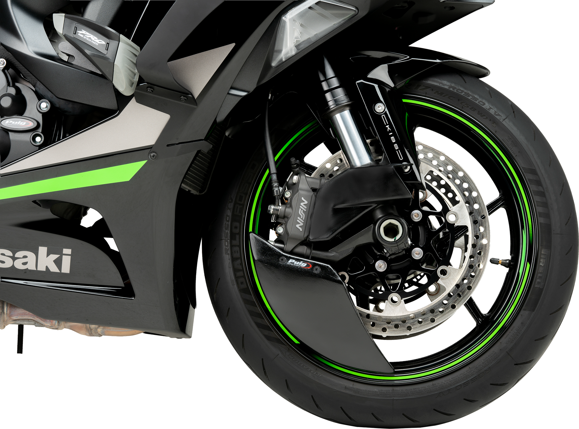 Puig Brake Cooler 22076J - Matte Black 2.0