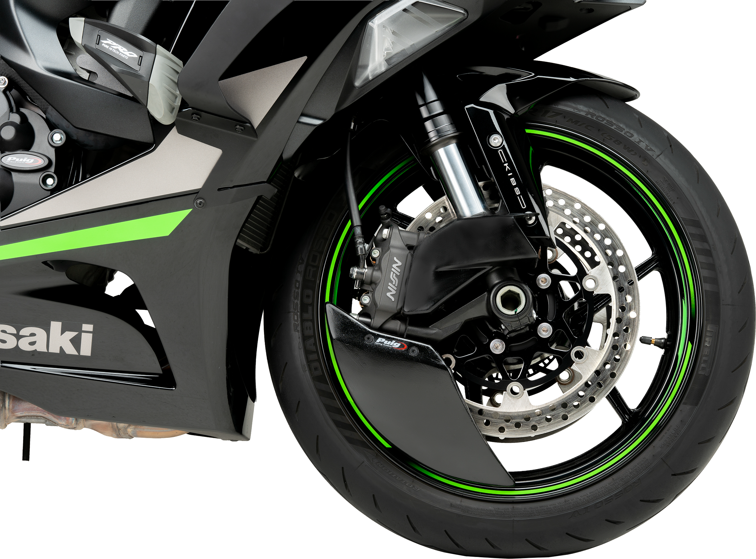 Puig Brake Cooler 22076J - Matte Black 2.0