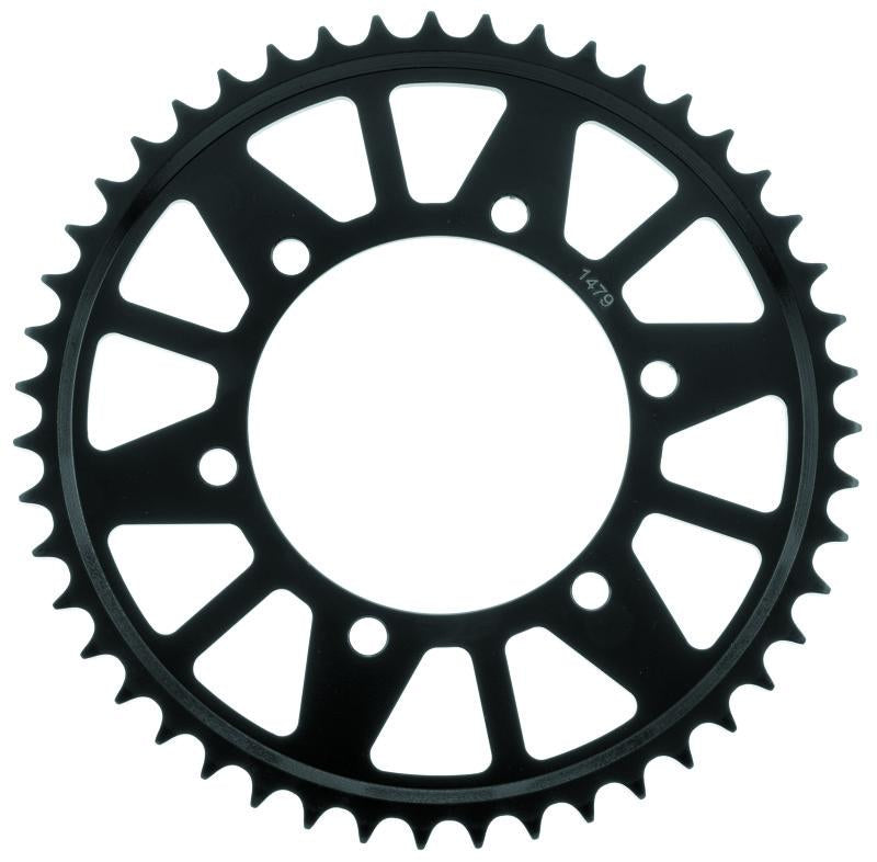 Bike Master 965401 BikeMaster Yamaha Rear Steel Sprocket 530 47T - Black - 965401