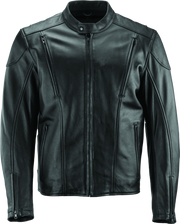 River Road Race Leather Jacket Black - Large - 094358