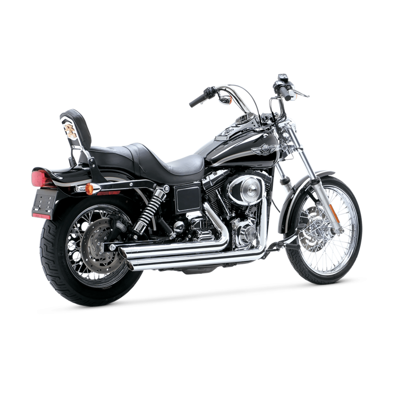 Vance & Hines 18-22 Harley Davidson Softail/ Bigshots Staggered PCX Full System Exhaust - Chrome - 17341